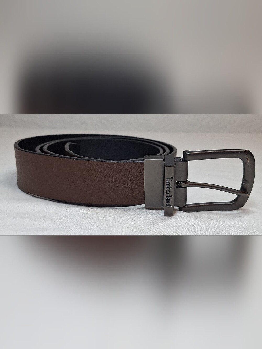 Timberland Men's Reversible Brown/Black Leather Belt Mens Sz 40 Pants